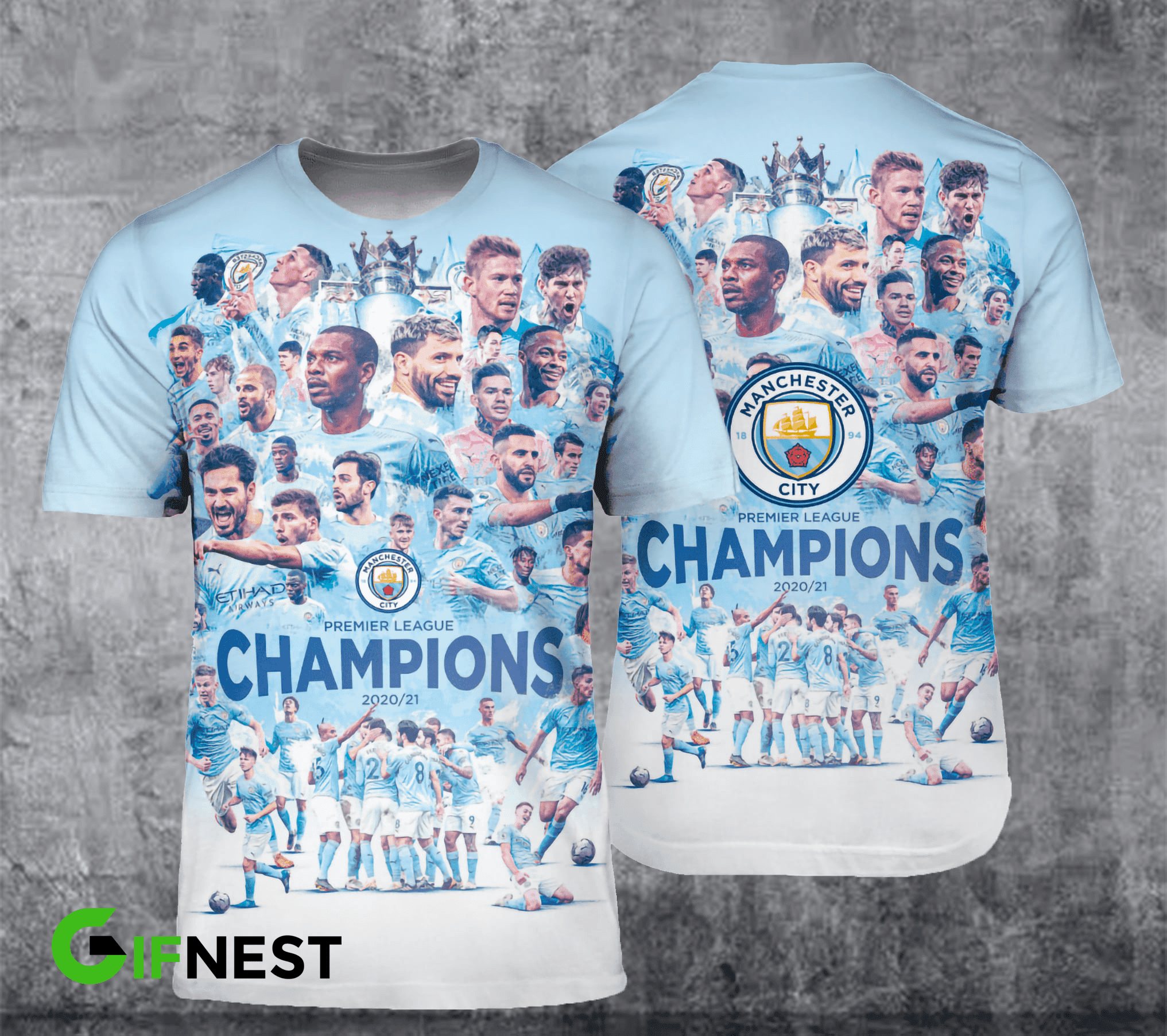 MCFC 3D T-Shirt - MAILY1453