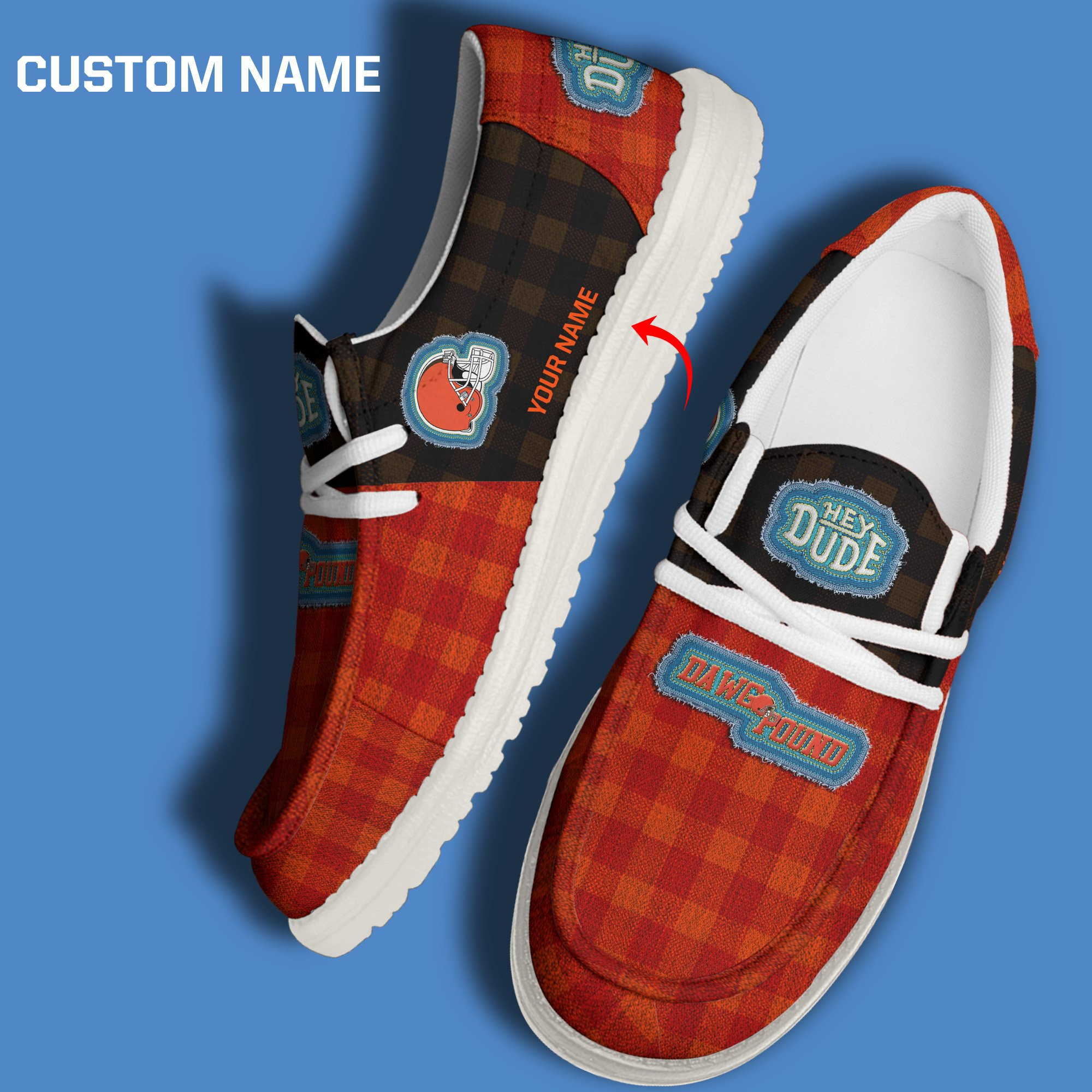 Cleveland Browns DHS shoes-Custom name 10063933N
