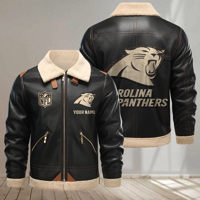 Carolina Panthers DMLK0394 Leather Jacket