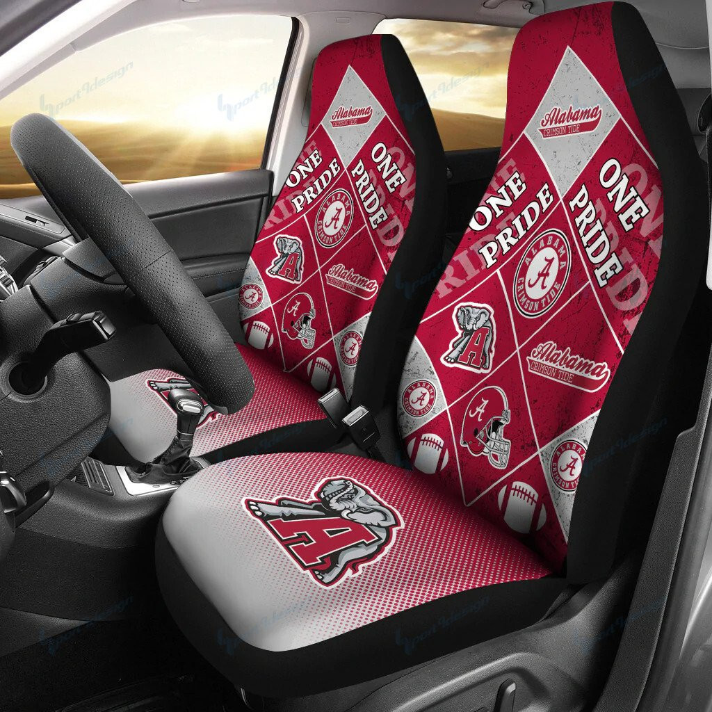 NCAAF Alabama Crimson Tide Car Seat Cover Nicegift CSCR7F1