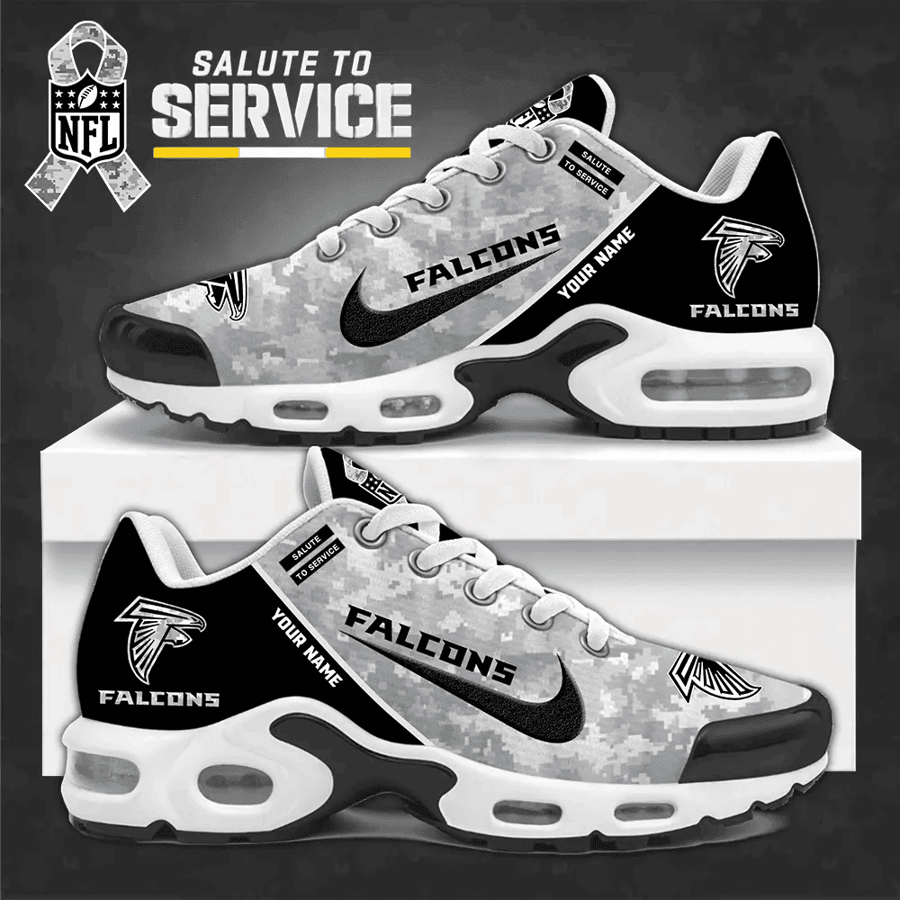 SPTBGTN534-Atlanta Falcons Personalized Plus Sneakers