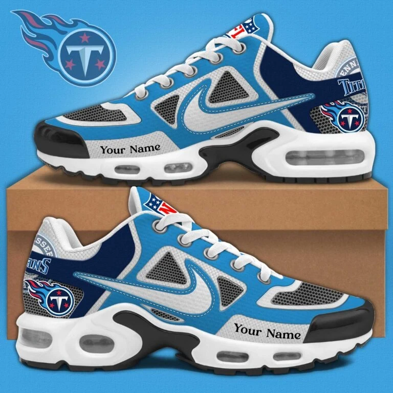 Tennessee Titans Sosh Custom Name Air Cushion Sport Shoes SPTTNSHOES031