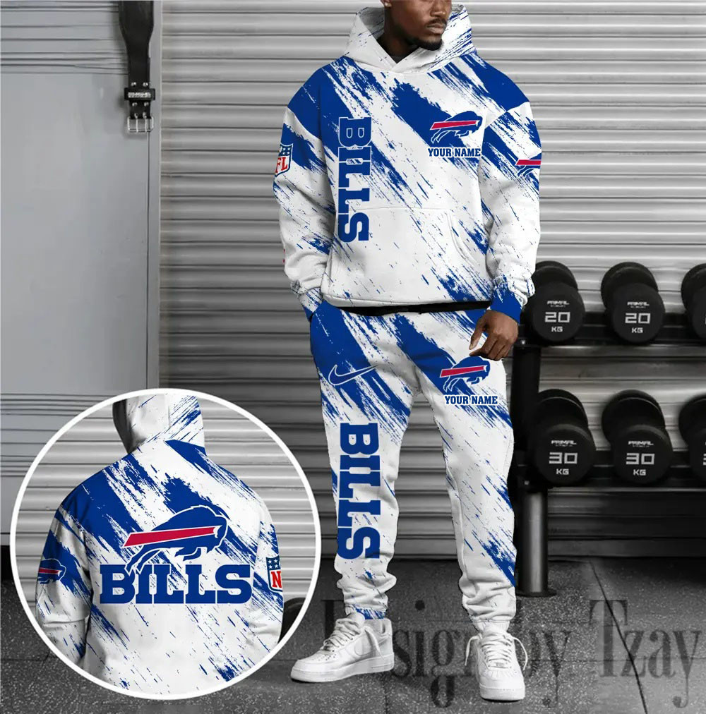 Buffalo Bills Combo Hoodie And Sweatpants Gift For Fan AZHD1357