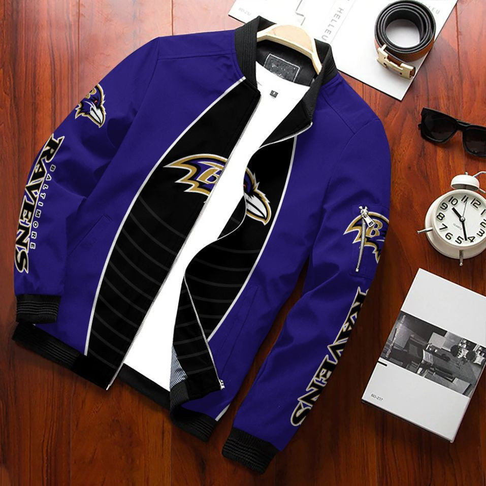 Baltimore Ravens Bomber Jacket 124