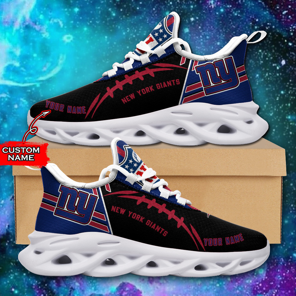 New York Giants Personalized Yezy Running Sneakers SPD742