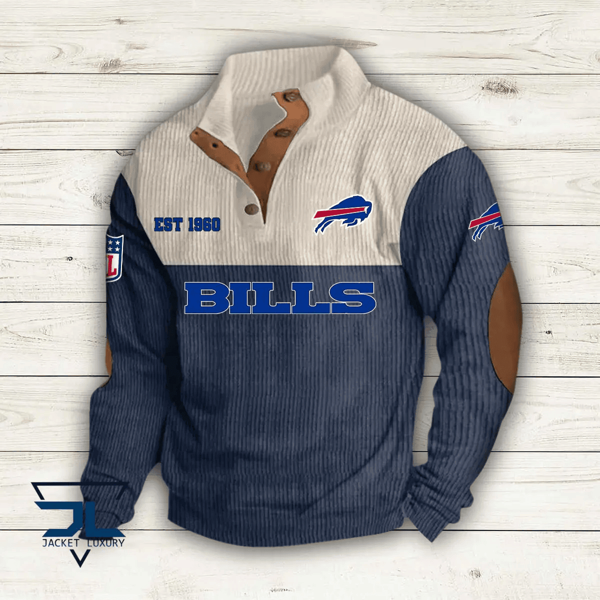 Buffalo Bills Premium Personalized Game-Day Pullover S9DBSCH100