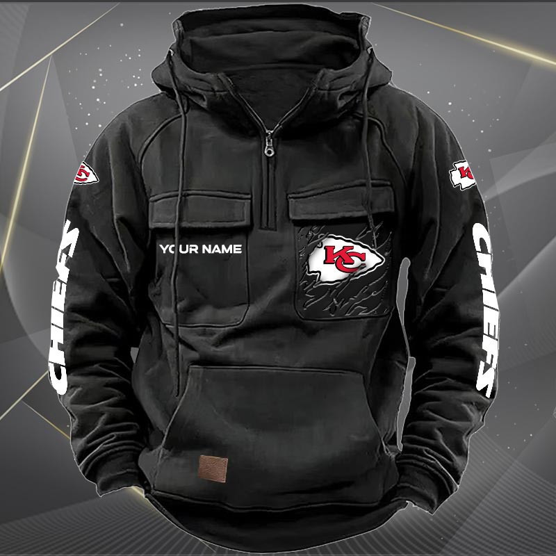 Kansas City Chiefs Vintage Men Hoodies DV5 AZVMHD047