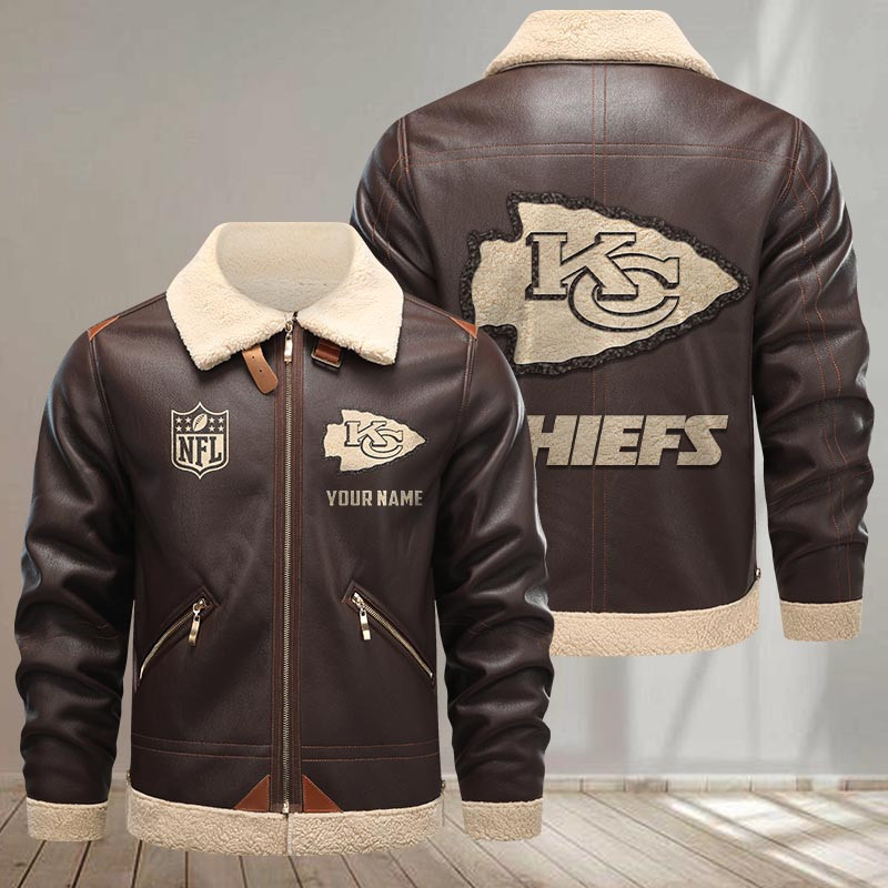 Kansas City Chiefs DMLK0405 Leather Jacket