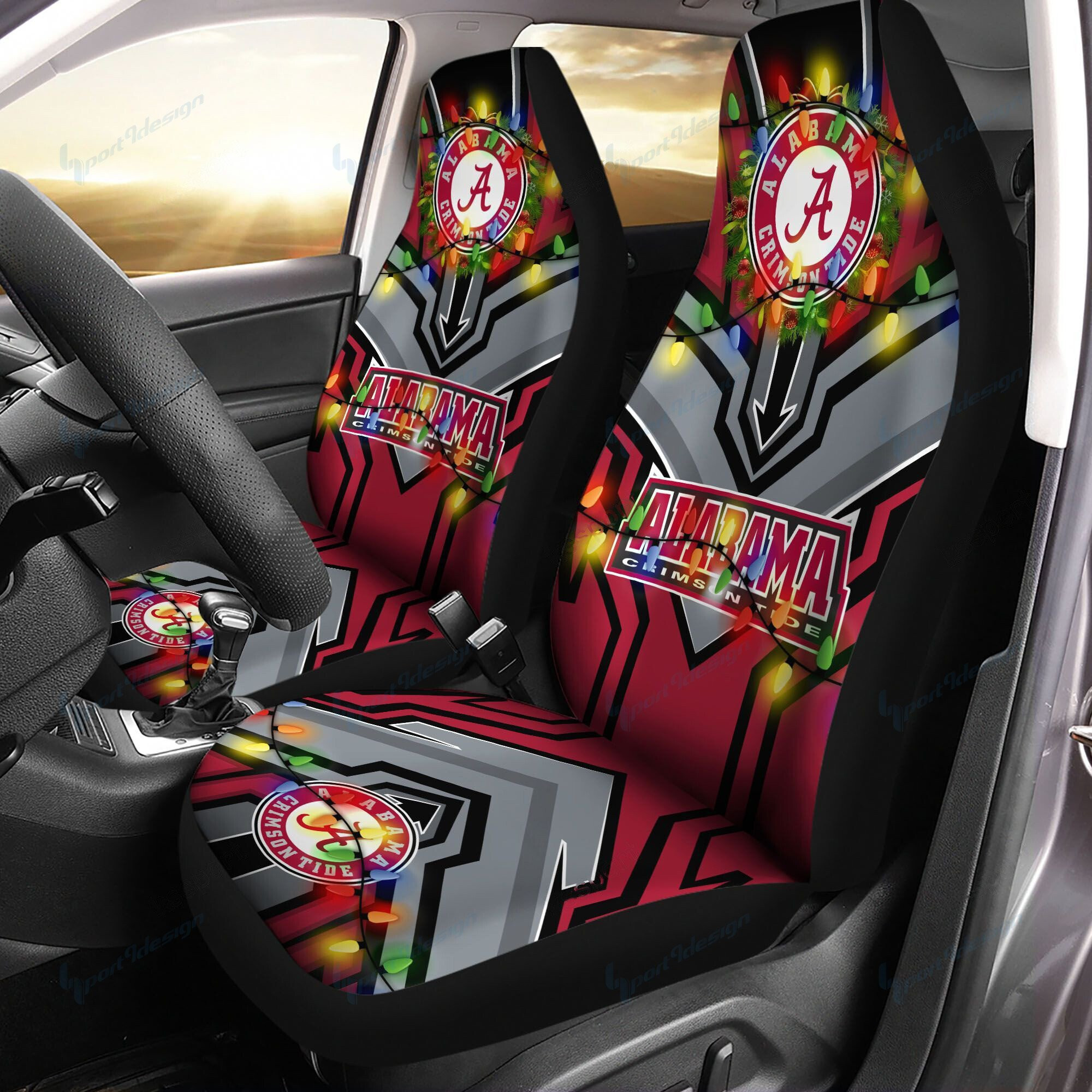 NCAAF Alabama Crimson Tide Car Seat Cover Nicegift CSCQ7W6