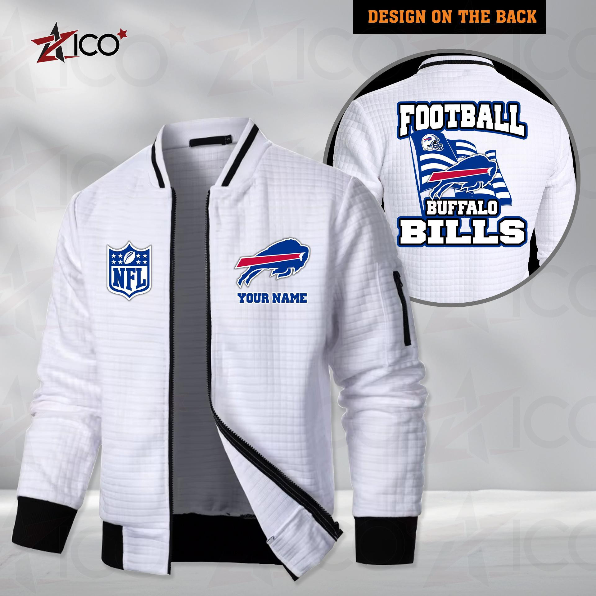 Buffalo Bills Men’s Casual Jacket For Men New Trending AZMN2DMCJK000004