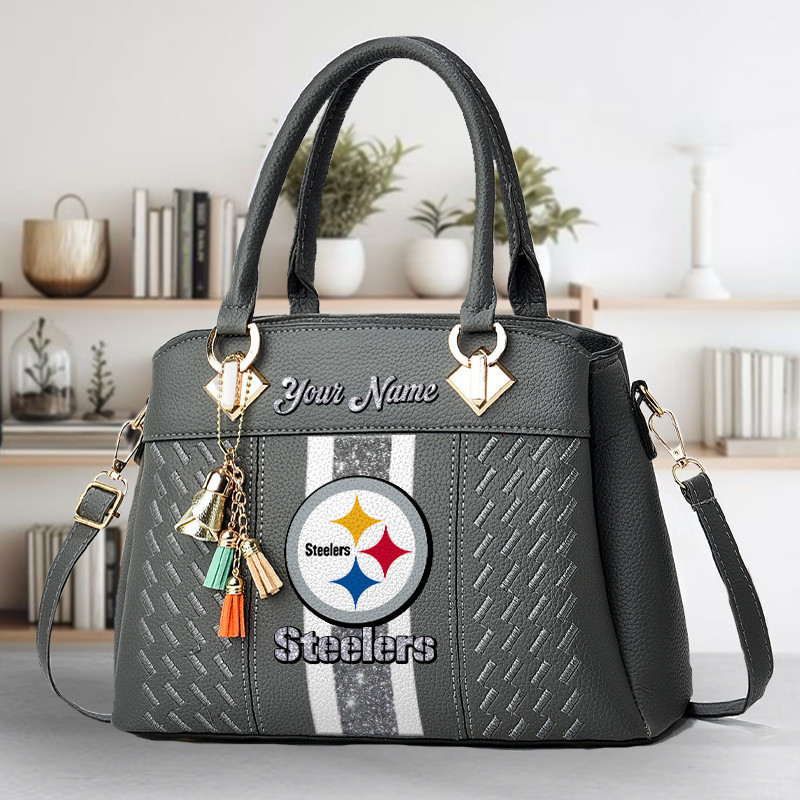 Pittsburgh Steelers DMHY0801 Zip Handbag Multicolor