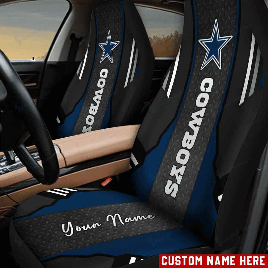 DALLAS COWBOYS PERSONALIZED CAR SEAT COVERS BG08