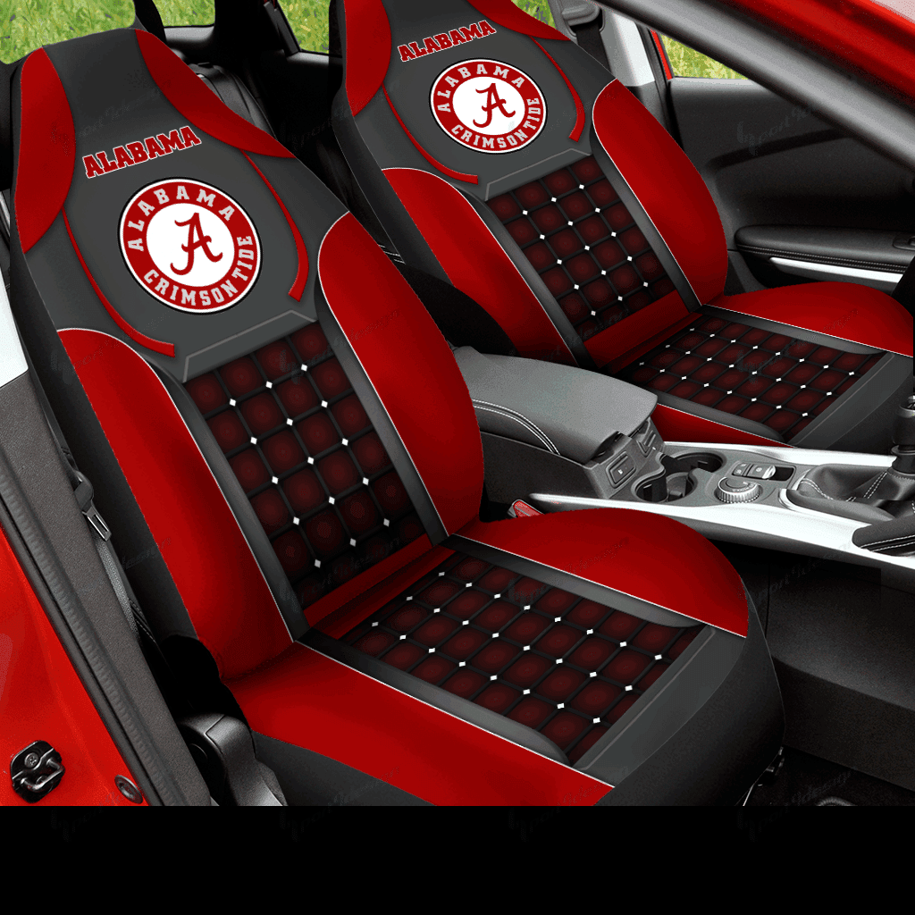 Alabama Crimson Tide Car Seat Covers BG18