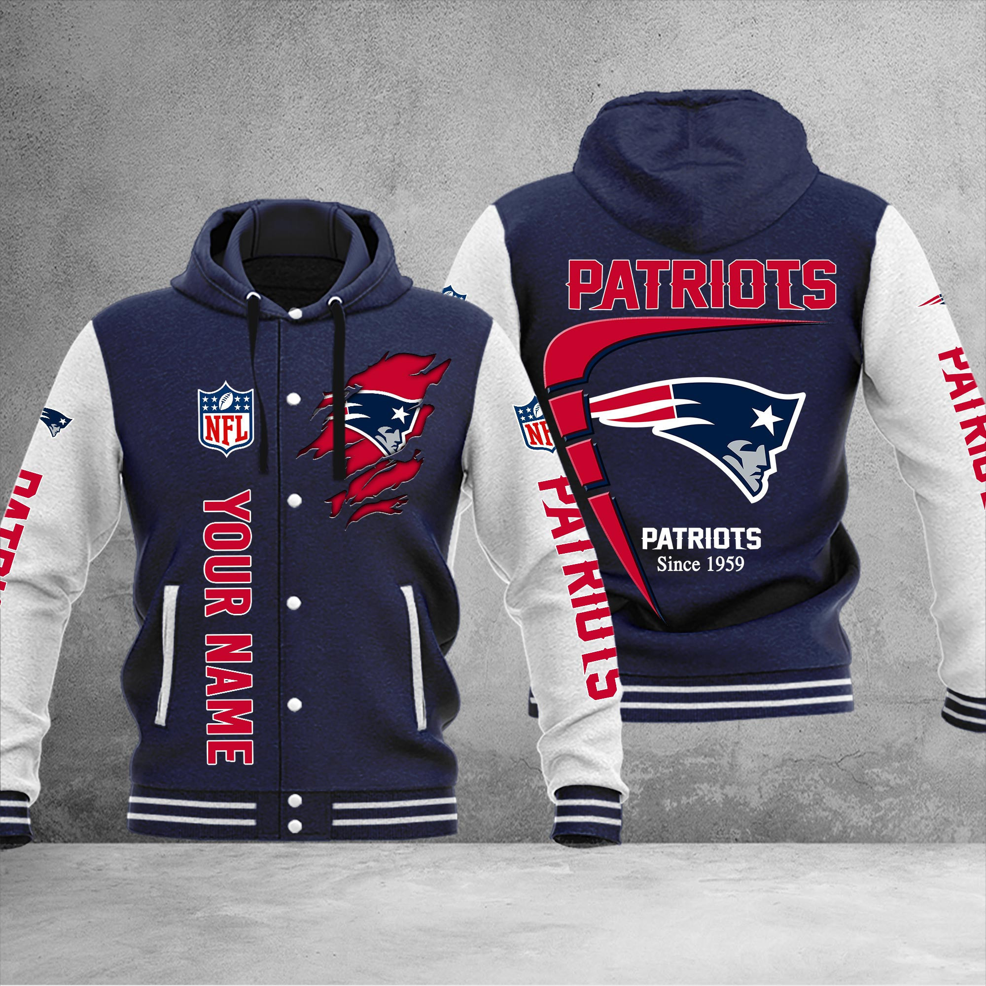 New England Patriots DMHJ0449 Full Color