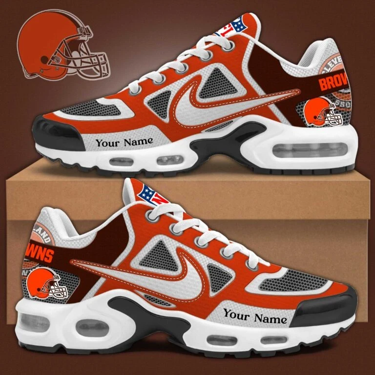 Cleveland Browns Sosh Custom Name Air Cushion Sport Shoes SPTTNSHOES008