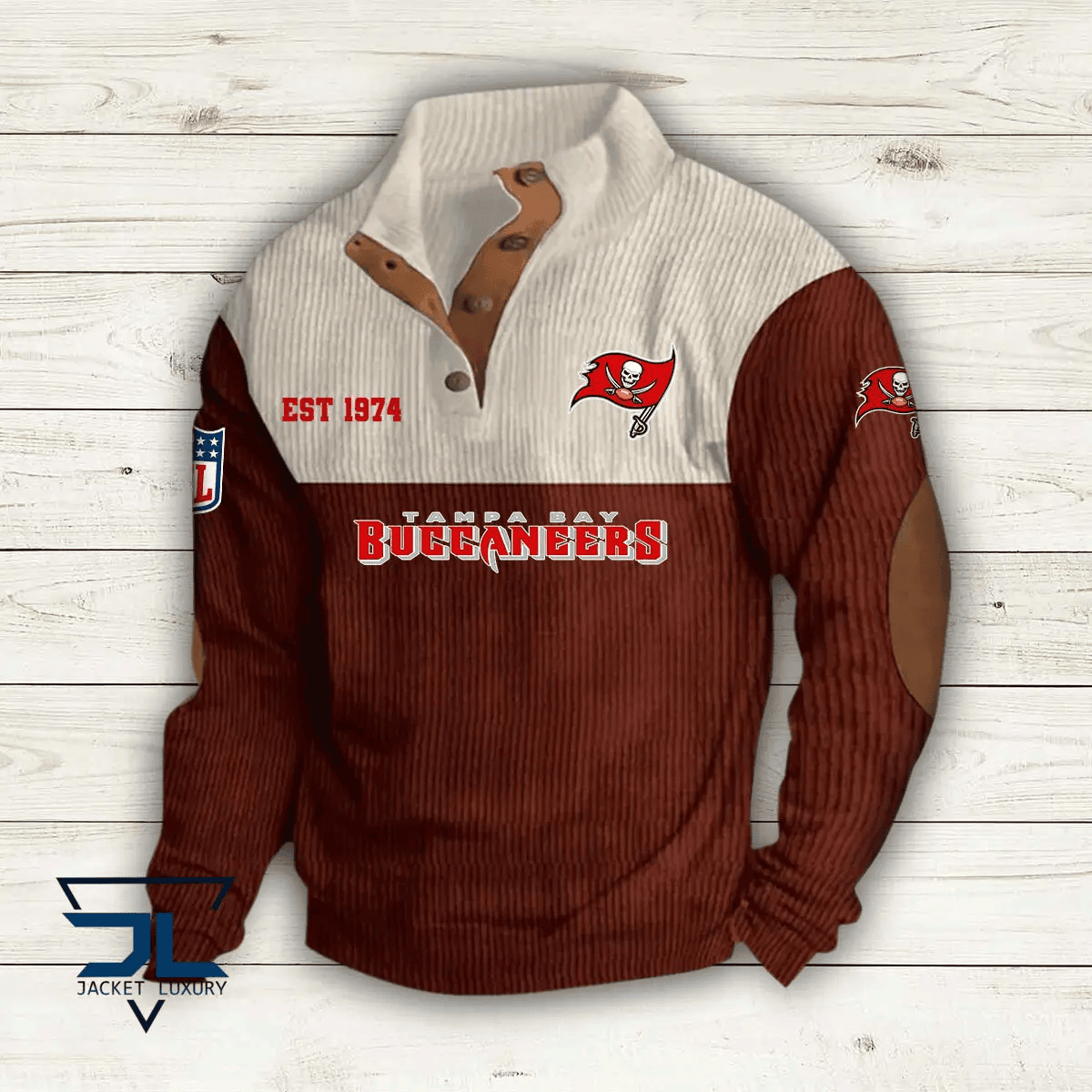 Tampa Bay Buccaneers Premium Personalized Game-Day Pullover S9DBSCH126