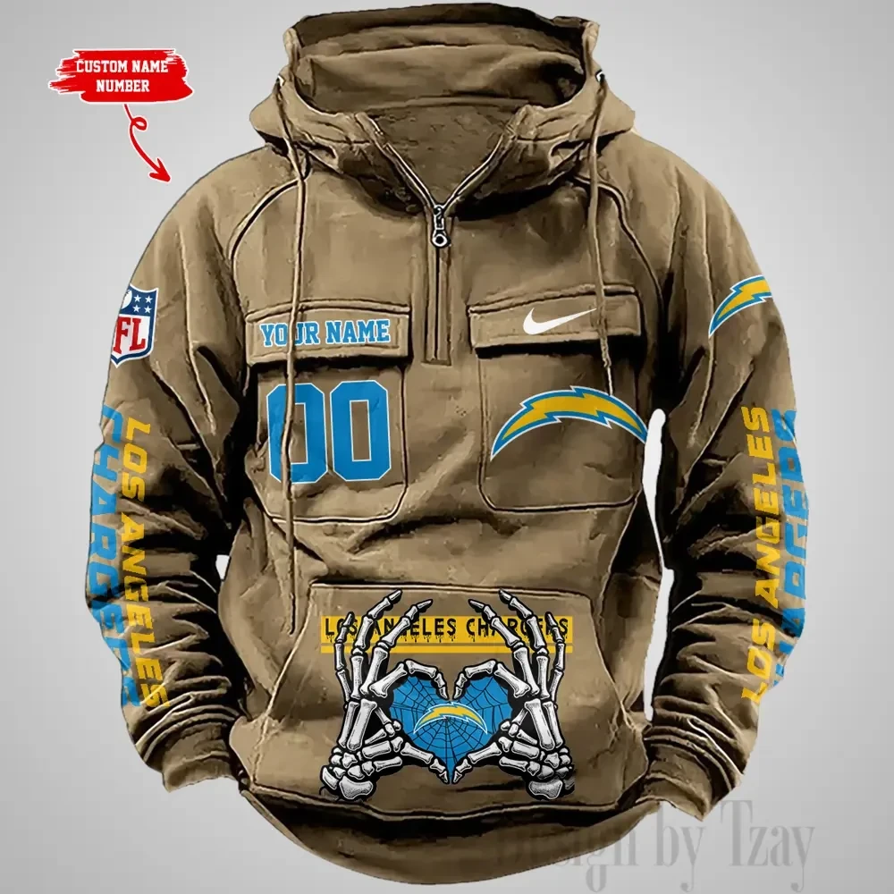 Los Angeles Chargers Fashionable Classic Street Hoodie AZVMHD1007