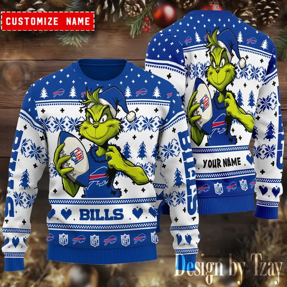 Buffalo Bills Christmas Woolen Sweater BGSWT677