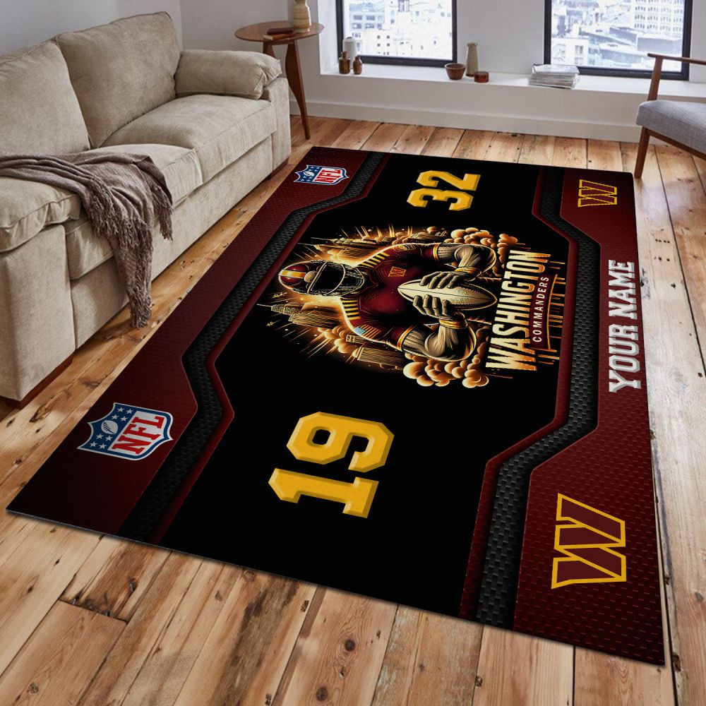 Washington Football Team Area Rug PBAYE7M