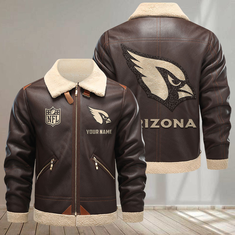 Arizona Cardinals DMLK0390 Leather Jacket