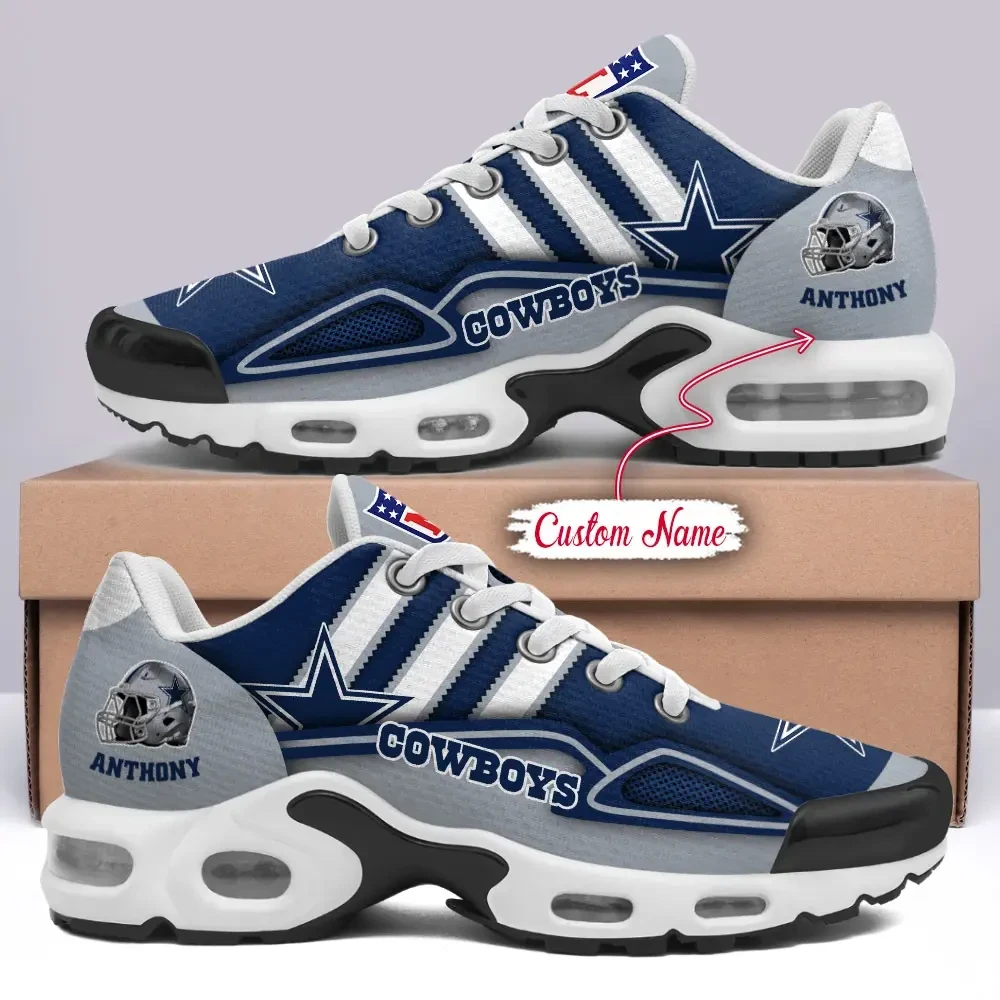 Dallas Cowboys Personalized Plus Sneakers BGTN444