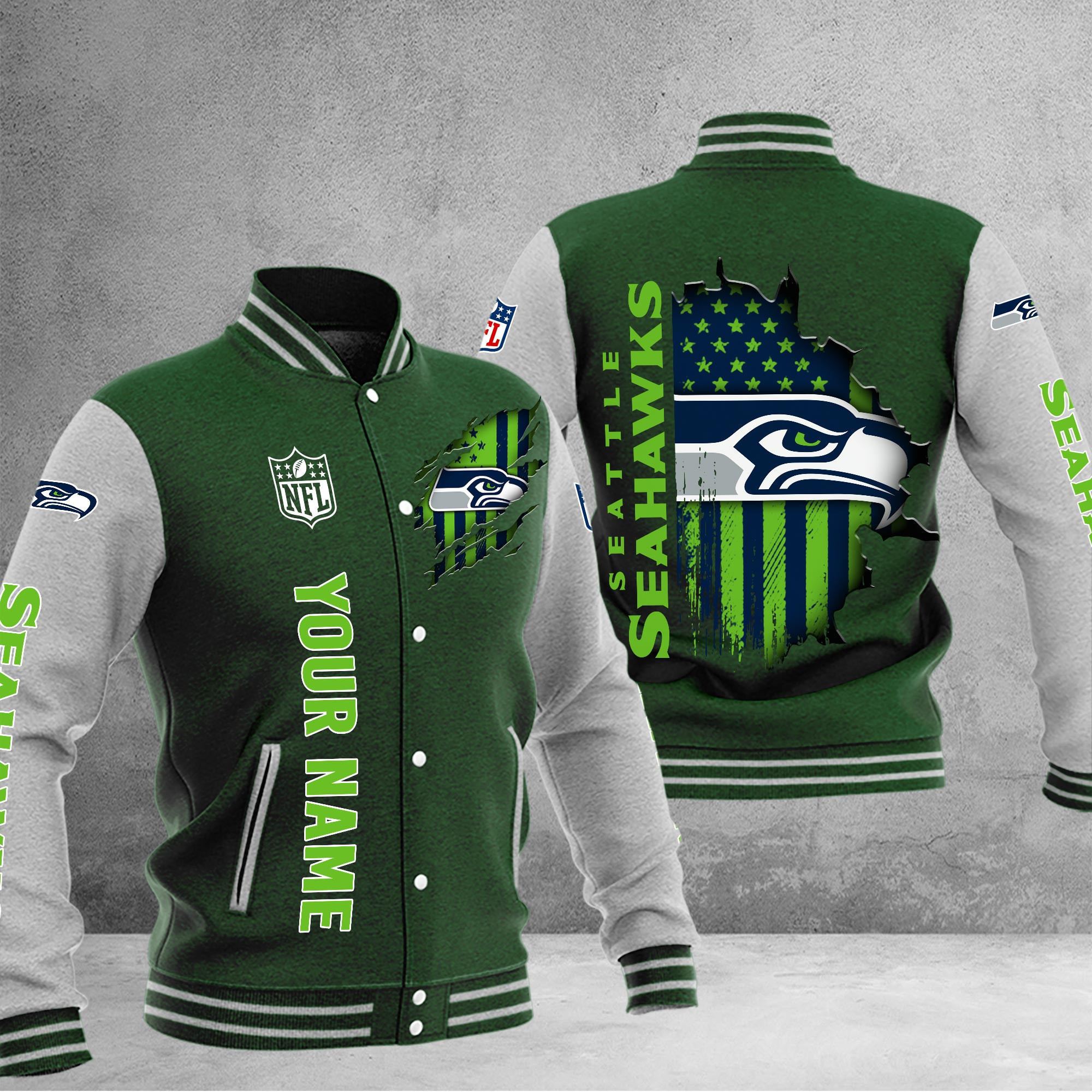 Seattle Seahawks DMHJ0130 Full Color