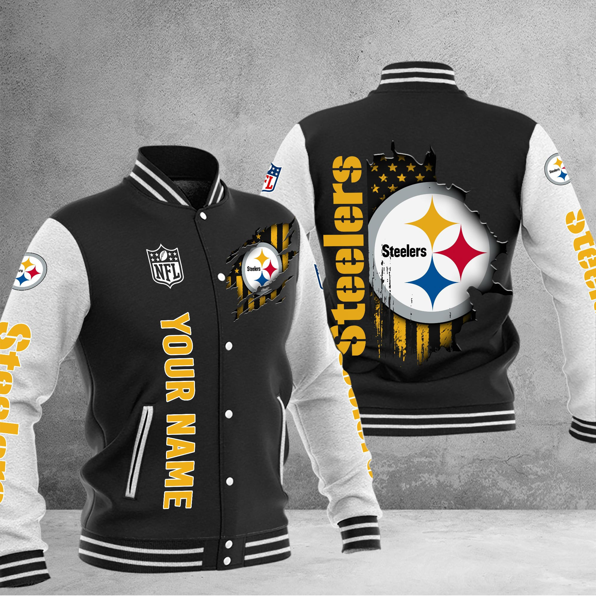 Pittsburgh Steelers DMHJ0128 Full Color