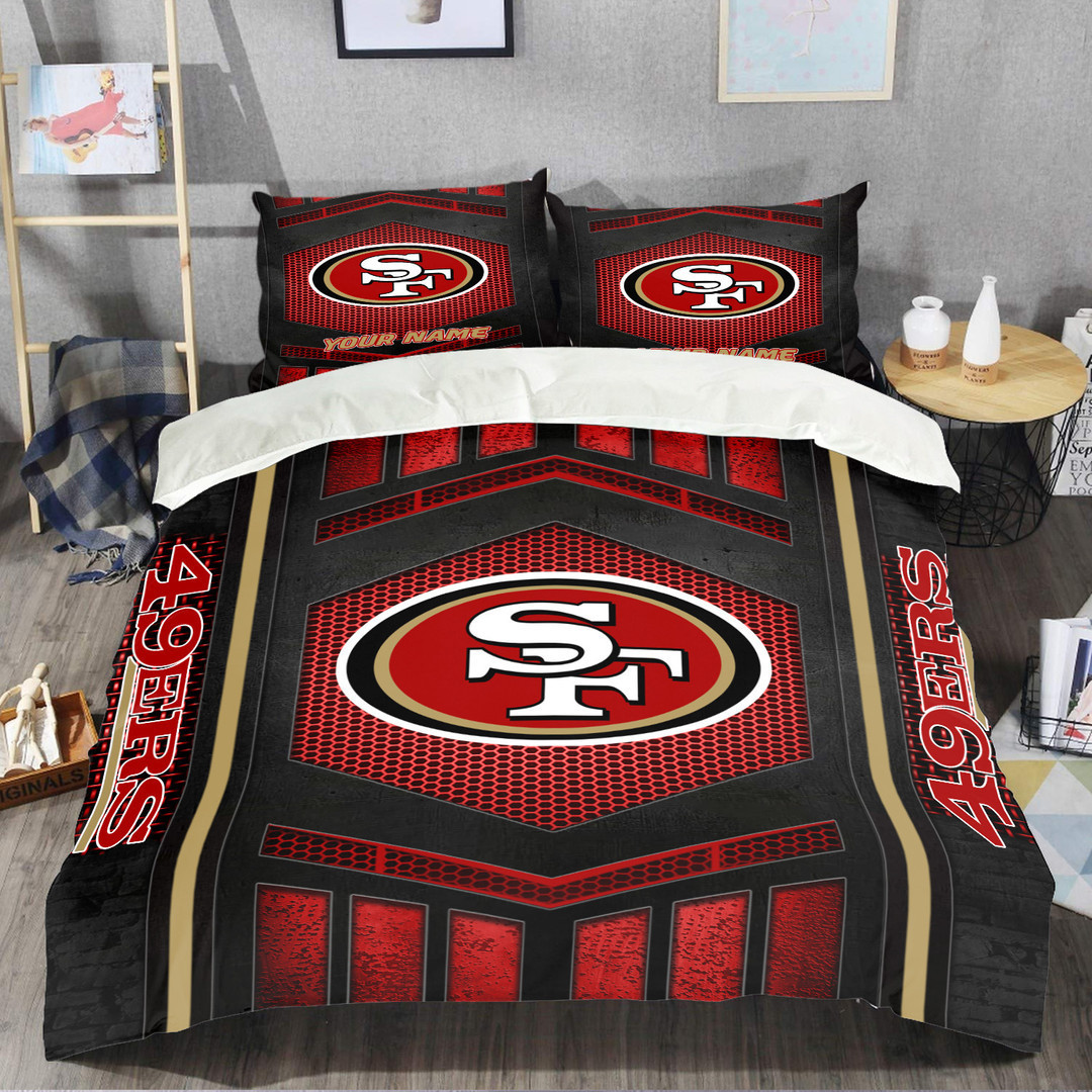 San Francisco 49ers Personalized Bedding Set Best Gift For Fan BGBED130