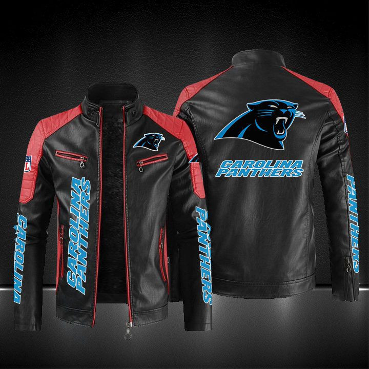 Signature Series Premium Leather — Carolina Panthers PTITH062