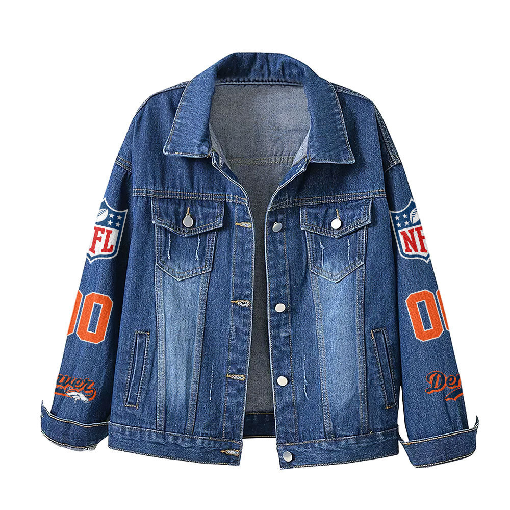 Denver Broncos | Premium Iconic Streetwear Denim Jacket NTH1