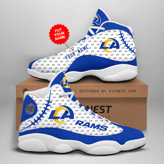 Los Angeles Rams Personalized AJD13 Sneakers 997