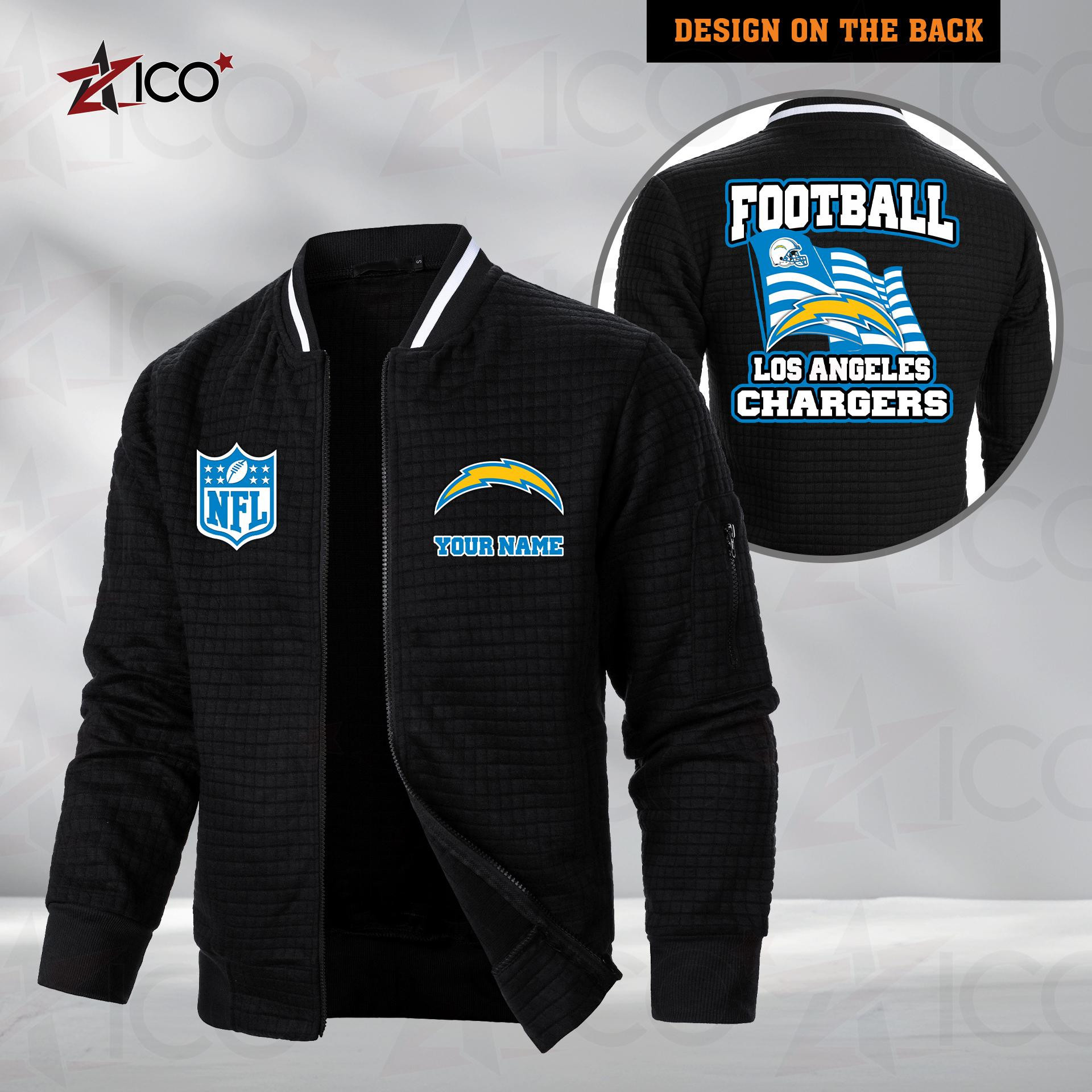 Los Angeles Chargers Men’s Casual Jacket For Men New Trending AZMN2DMCJK000018