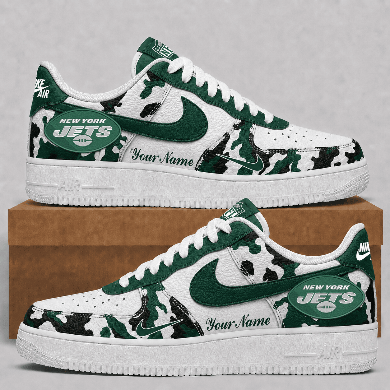 New York Jets | Premium NFL Team AF1 Shoes VA922