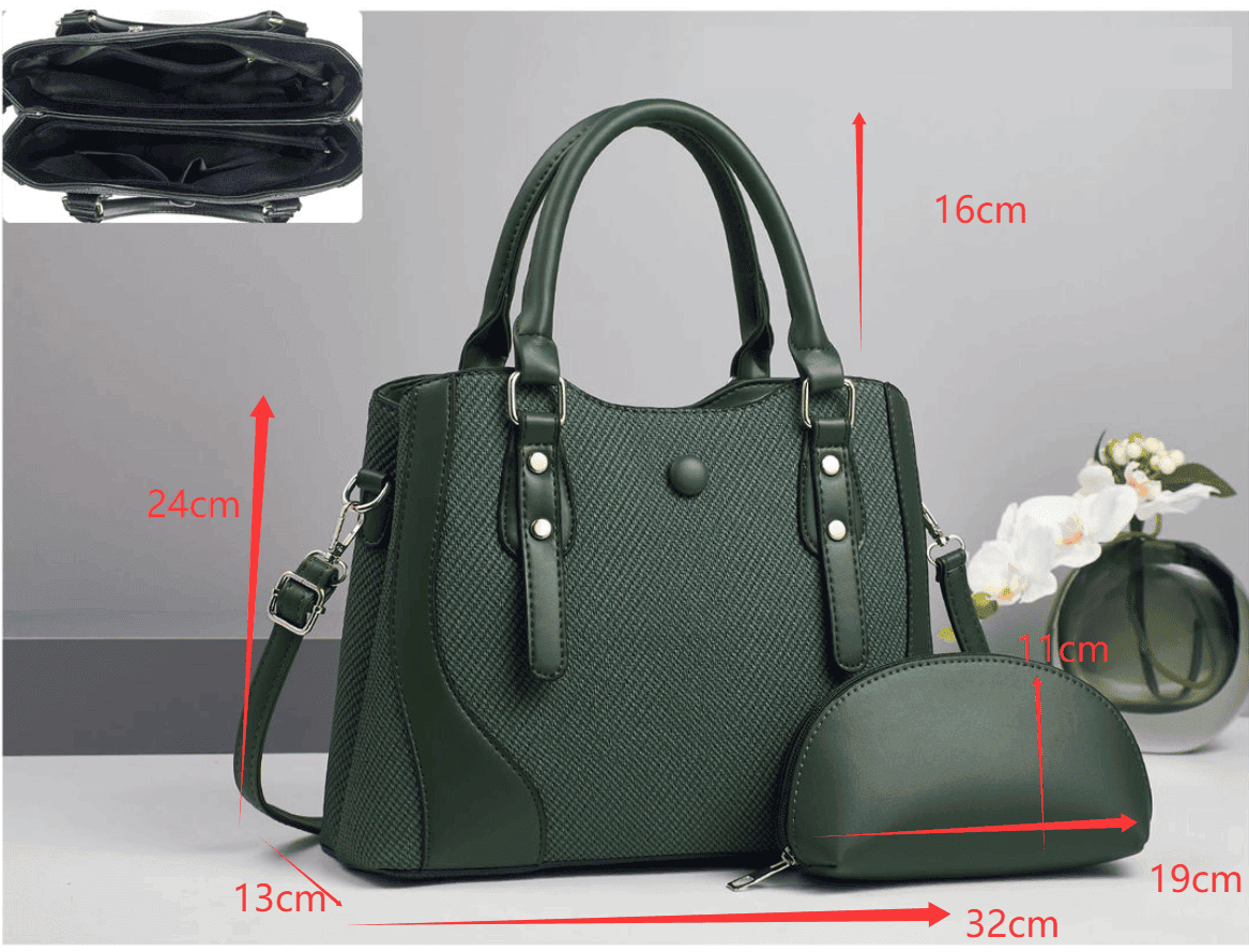 Emerald Tote — Free Wristlet Included New England Patriots PUHA022