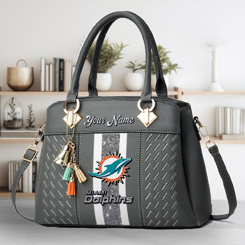 Miami Dolphins DMHY0794 Zip Handbag Multicolor