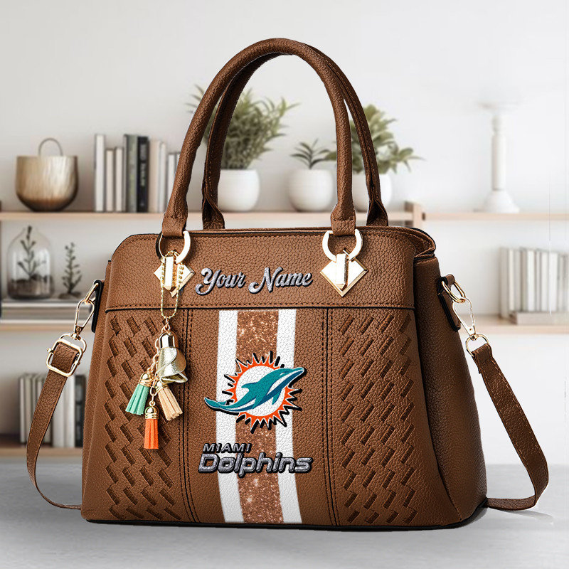 Miami Dolphins DMHY0794 Zip Handbag Multicolor