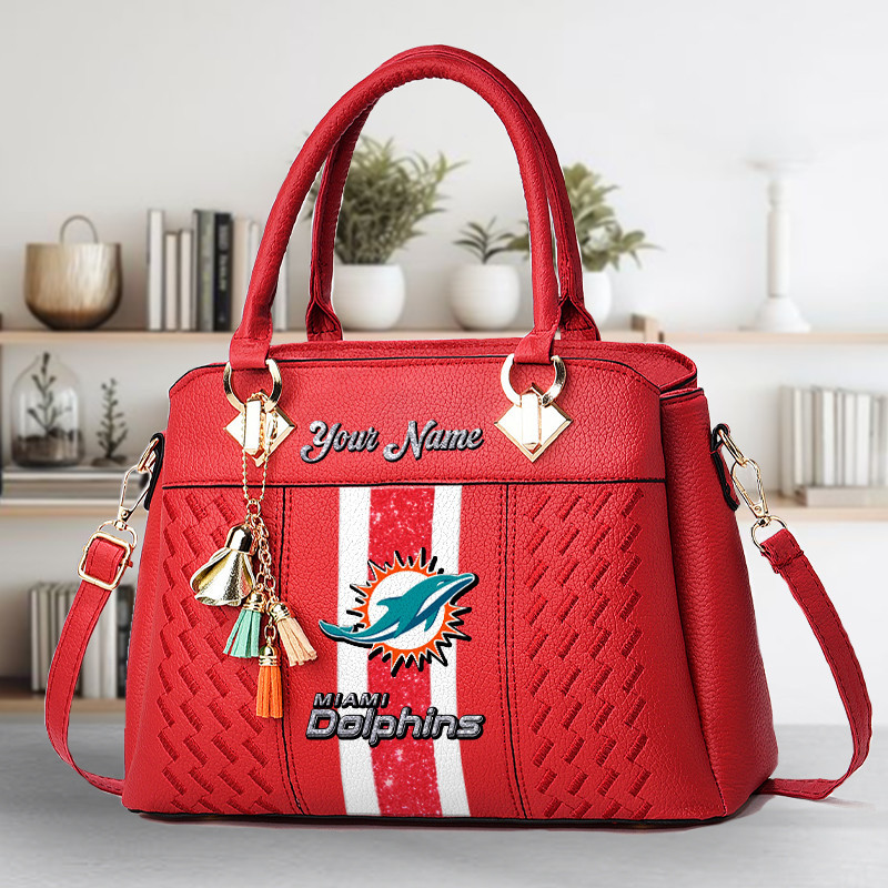 Miami Dolphins DMHY0794 Zip Handbag Multicolor