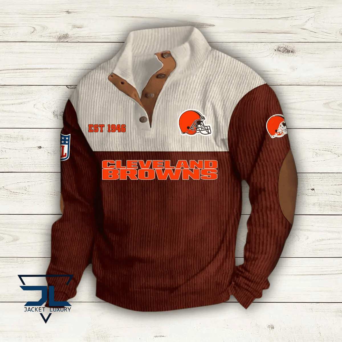 Cleveland Browns Premium Personalized Game-Day Pullover S9DBSCH104