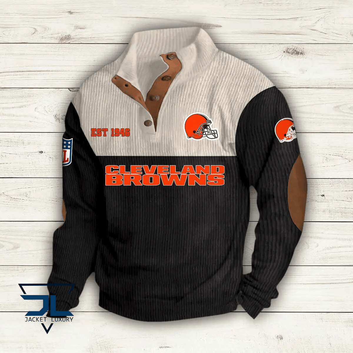 Cleveland Browns Premium Personalized Game-Day Pullover S9DBSCH104