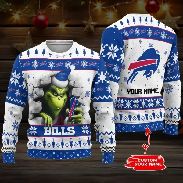Buffalo Bills Ugly Christmas Woolen Sweaters BGSWT803