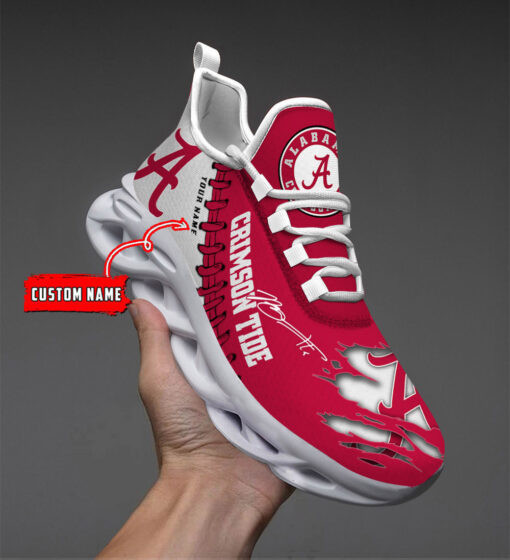 NCAAF Alabama Crimson Tide (Your Name) Special Edition Bryce Young Signature Max Soul Shoes Nicegift MSSR8C4