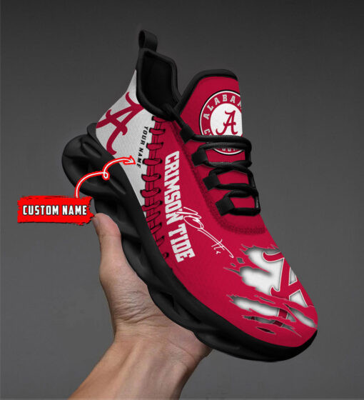 NCAAF Alabama Crimson Tide (Your Name) Special Edition Bryce Young Signature Max Soul Shoes Nicegift MSSR8C4