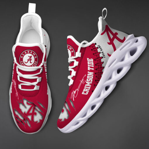 NCAAF Alabama Crimson Tide (Your Name) Special Edition Bryce Young Signature Max Soul Shoes Nicegift MSSR8C4