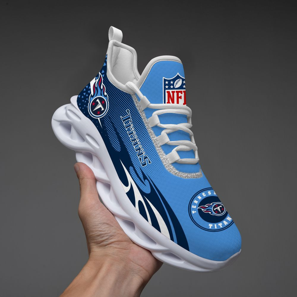 Tennessee Titans Personalized Yezy Running Sneakers SPDMS903