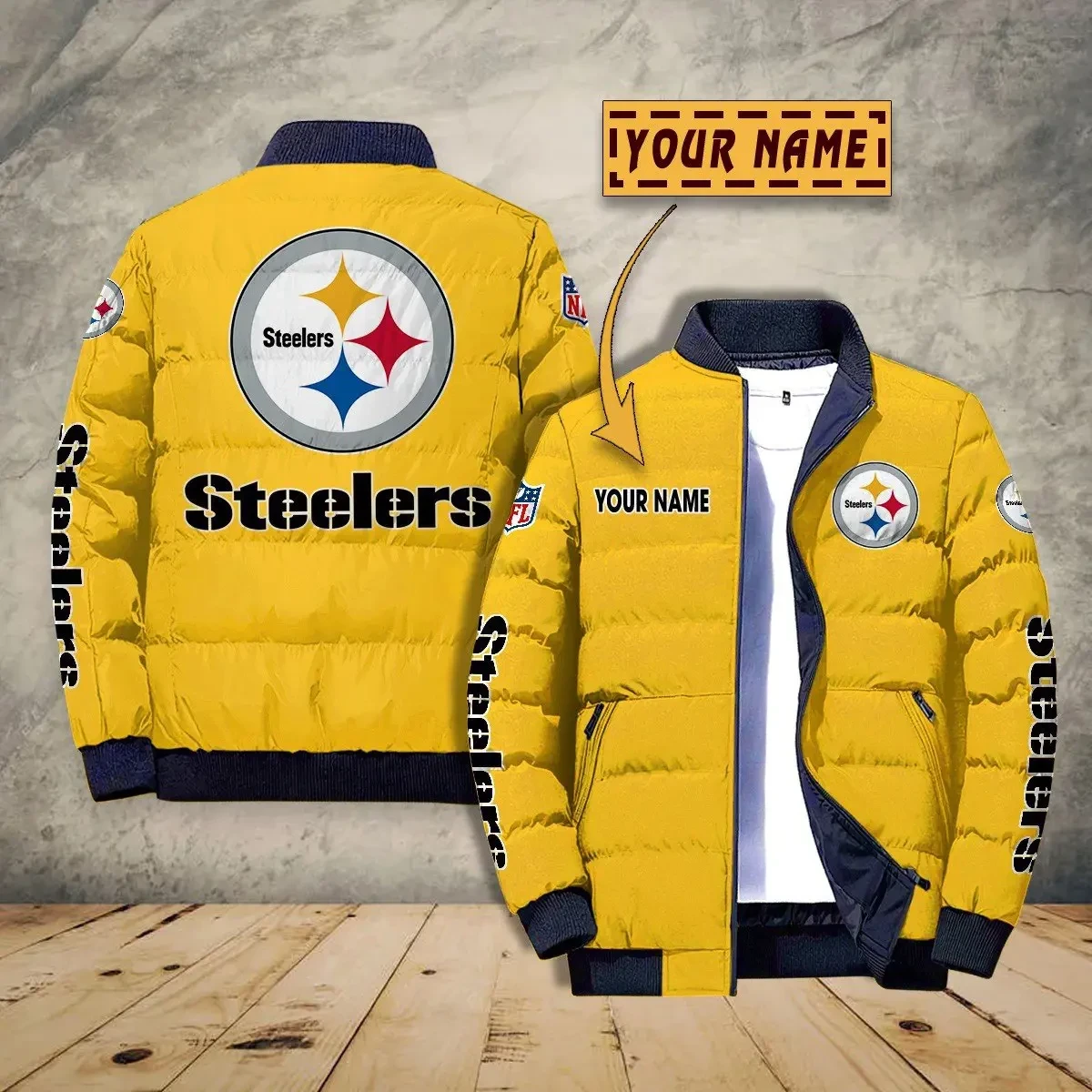 Pittsburgh Steelers PUJPJ120 Puffer Jacket