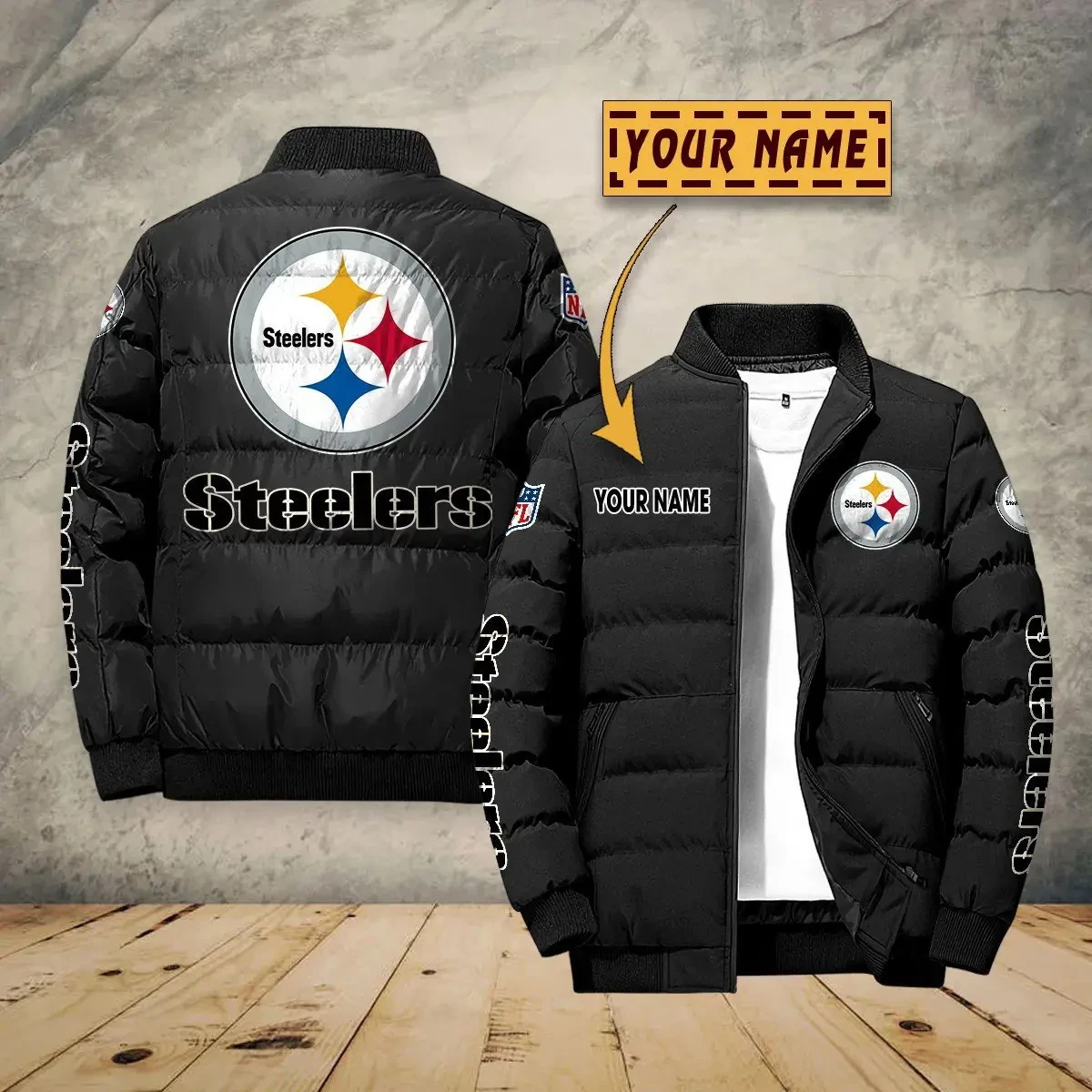Pittsburgh Steelers PUJPJ120 Puffer Jacket