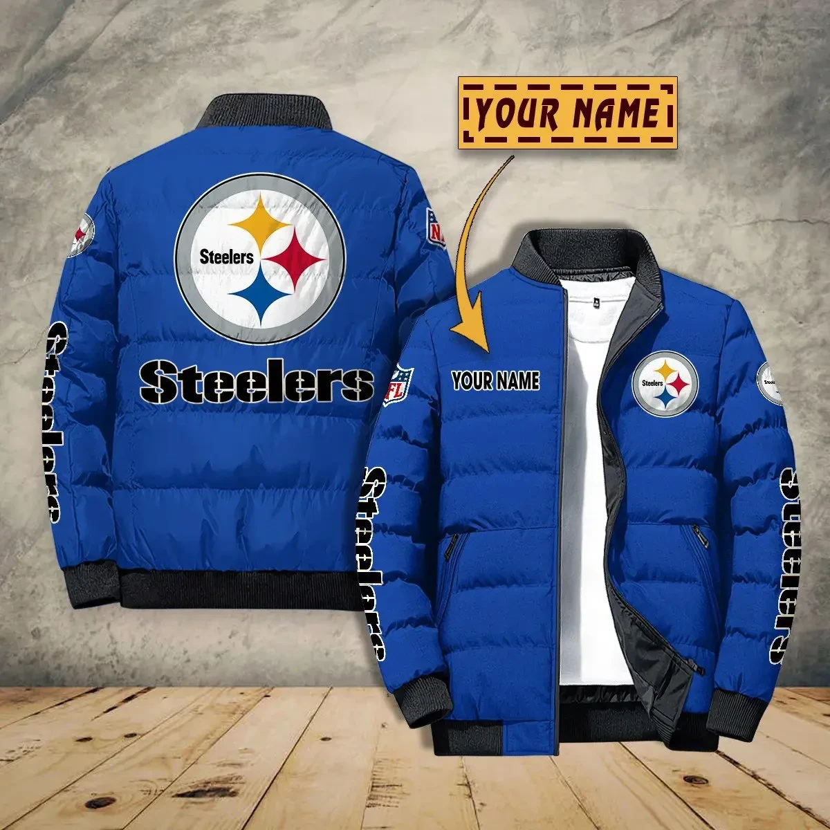 Pittsburgh Steelers PUJPJ120 Puffer Jacket