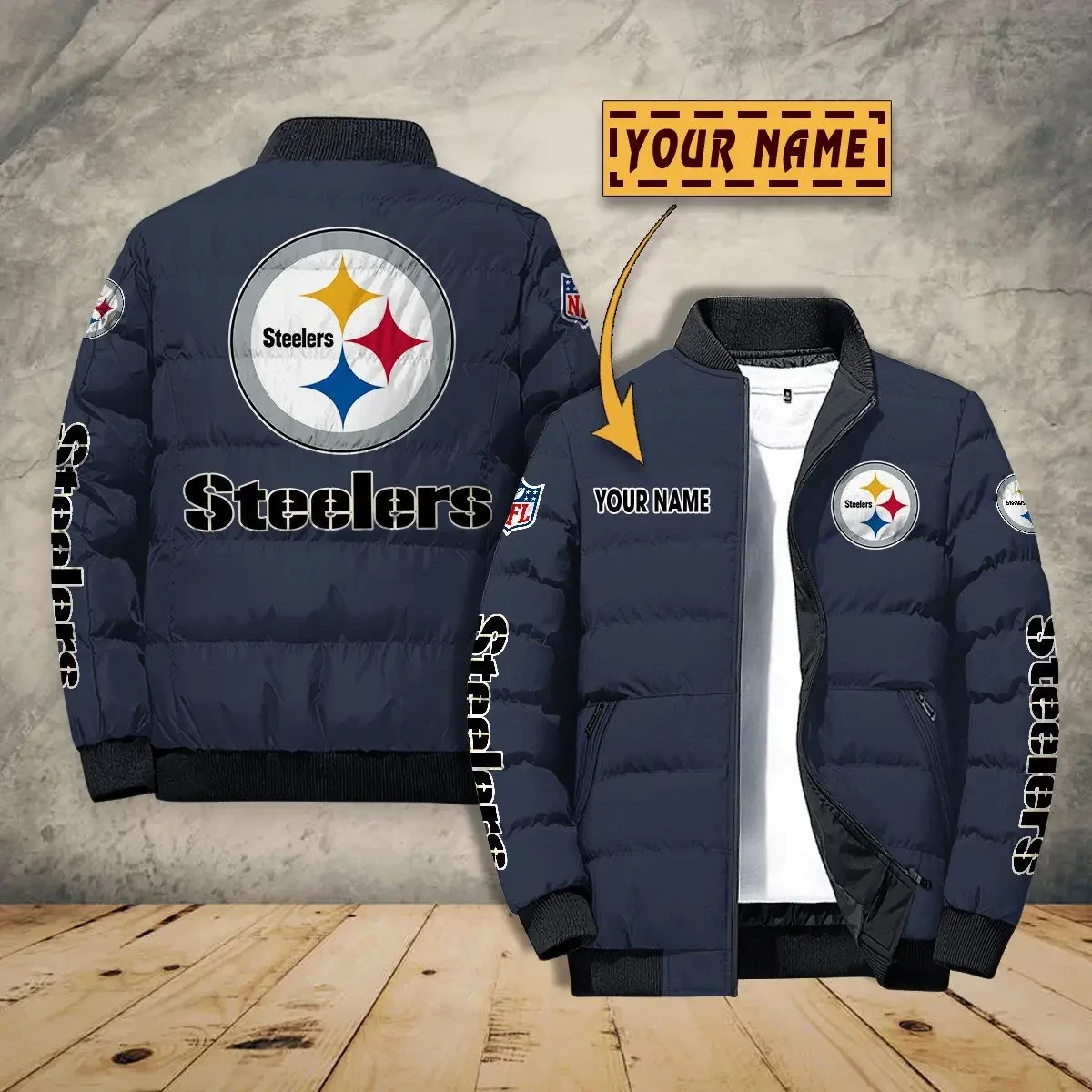 Pittsburgh Steelers PUJPJ120 Puffer Jacket