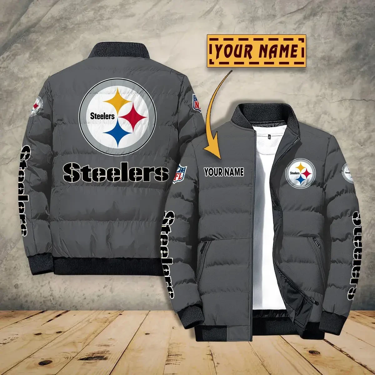 Pittsburgh Steelers PUJPJ120 Puffer Jacket