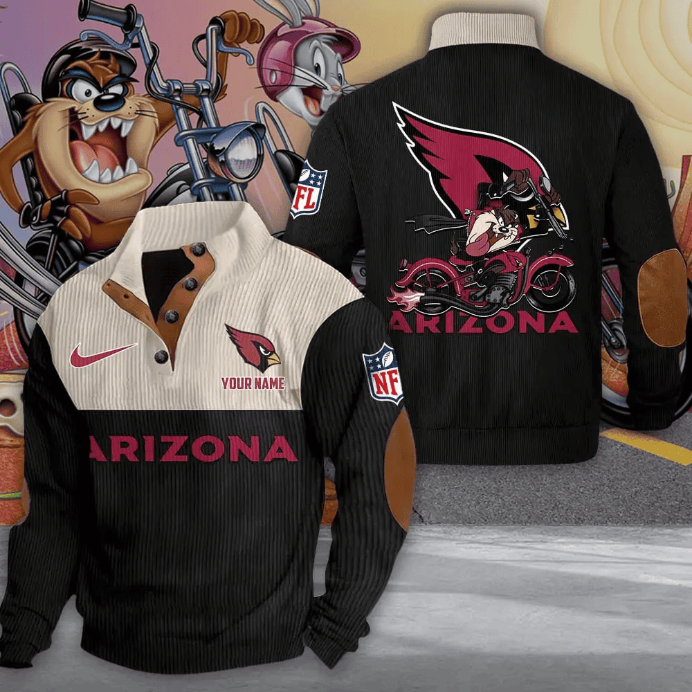 Arizona Cardinals NNSH0451 Premium Personalized Game-Day Pullovers
